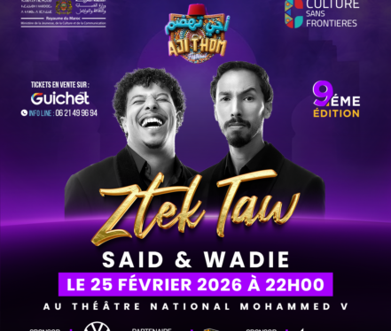 Guichet.com - Format 1080x1080 ZTEK TAW - Festival AJI THDM - 9ème édition